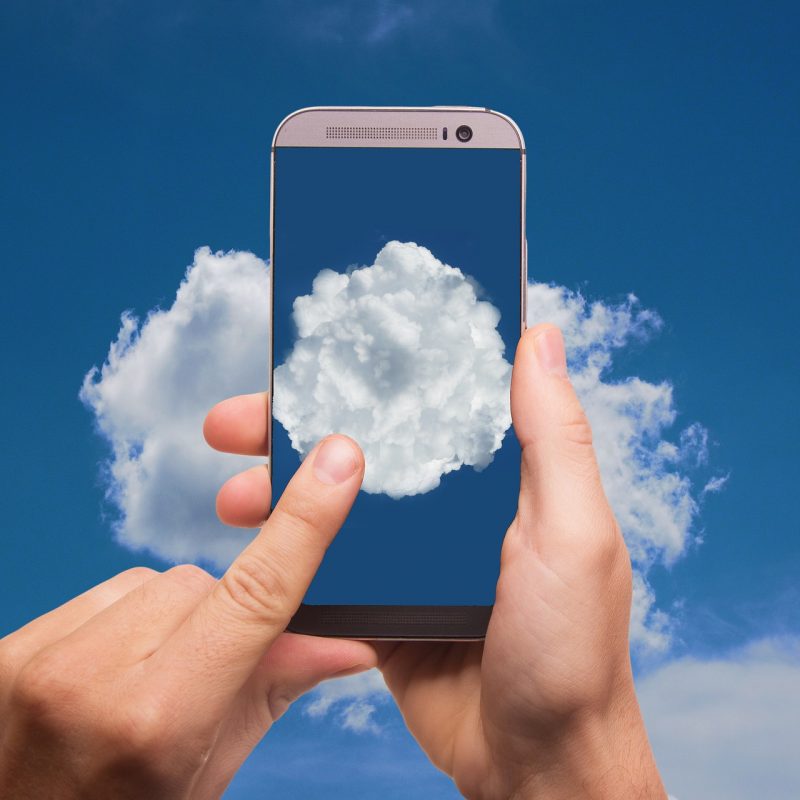 Cloud op de telefoon