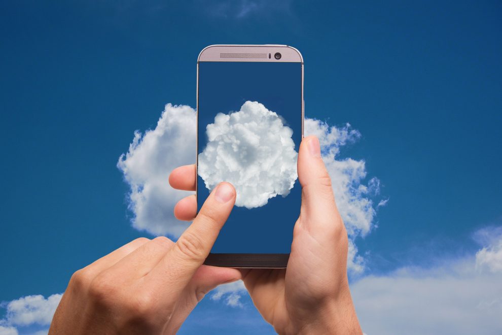 Cloud op de telefoon